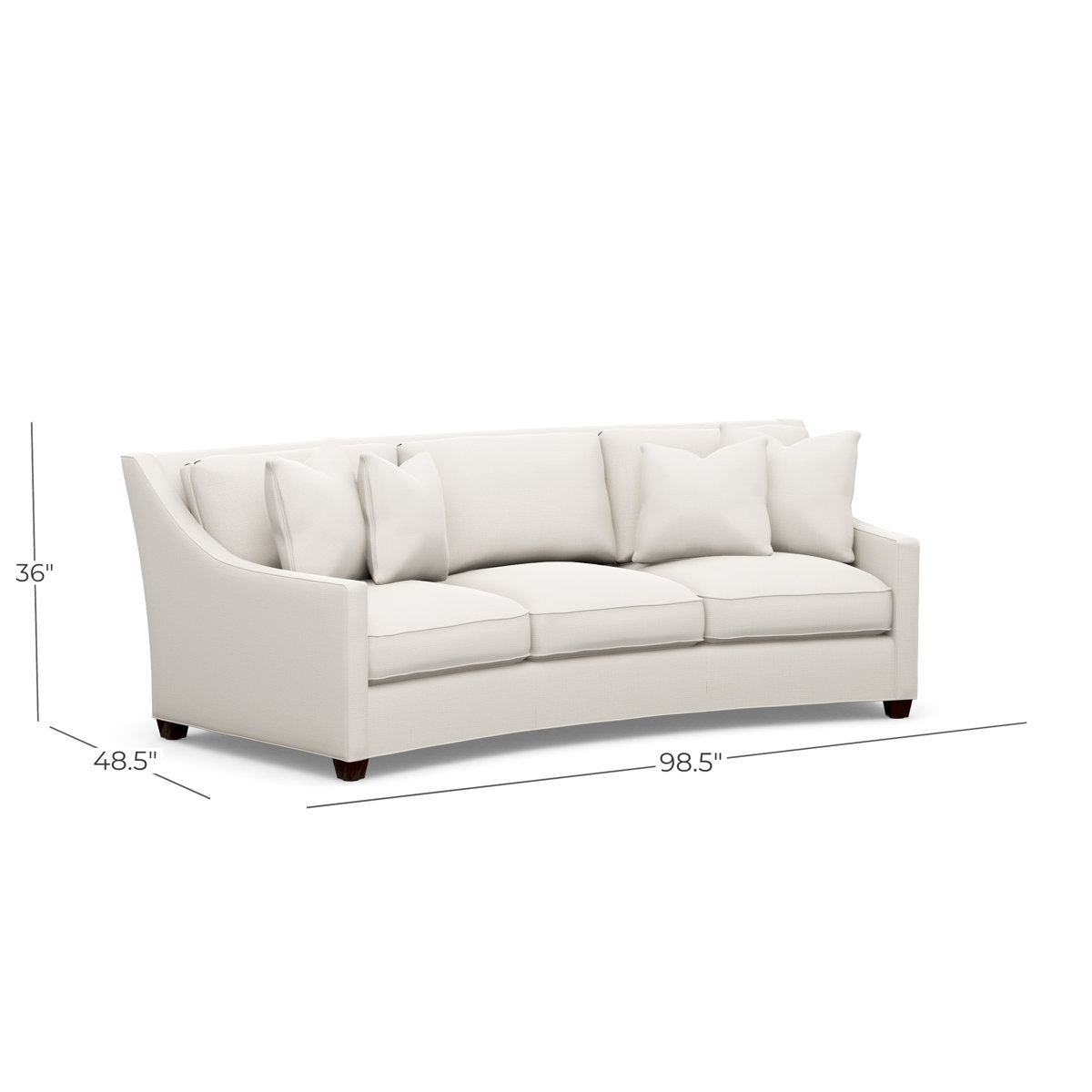 Valenza Curved Sofa