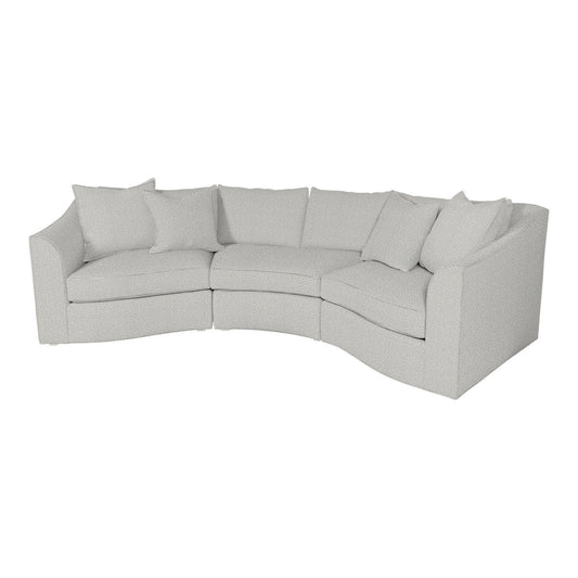 Vanguard 3-Piece Evelyn Quarter Turn Sectional