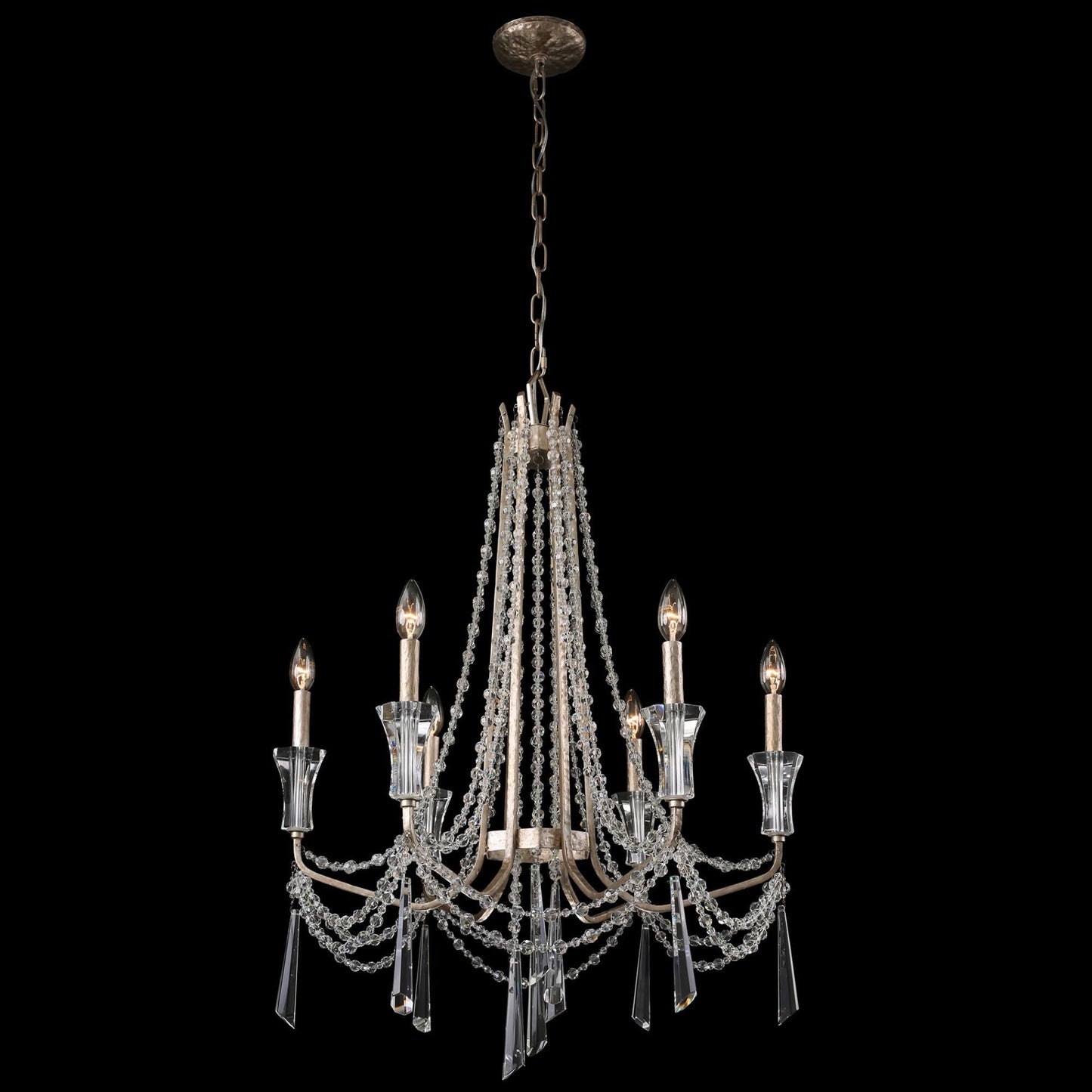 Varaluz Barcelona 27 Inch 6 Light Chandelier Cp41891