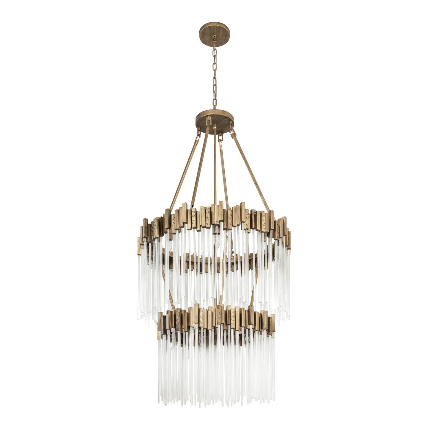 Varaluz Matrix 30 Inch 14 Light Chandelier Cp441068