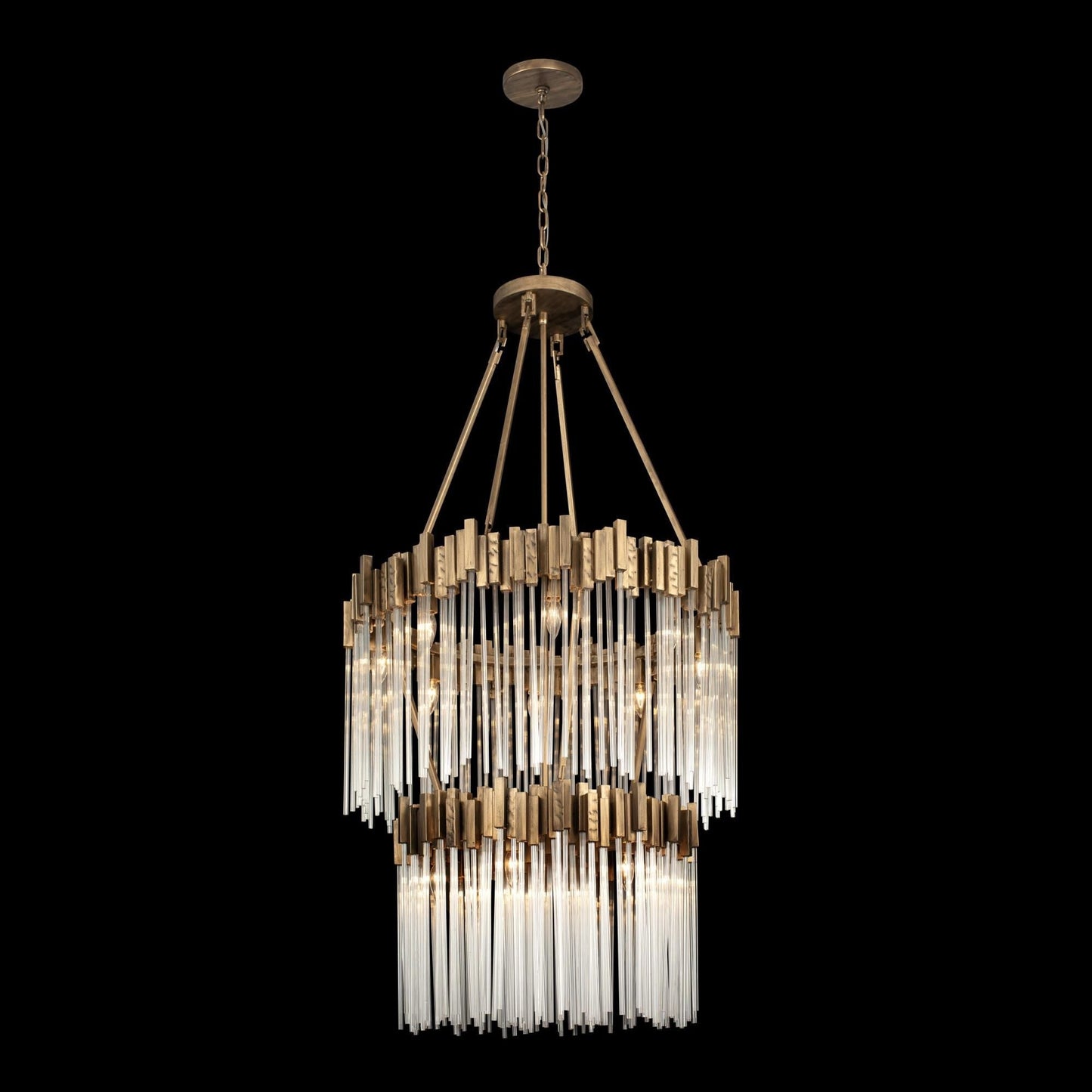 Varaluz Matrix 30 Inch 14 Light Chandelier Cp441068