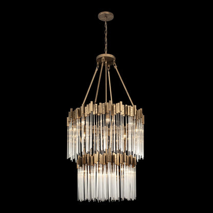 Varaluz Matrix 30 Inch 14 Light Chandelier Cp441068