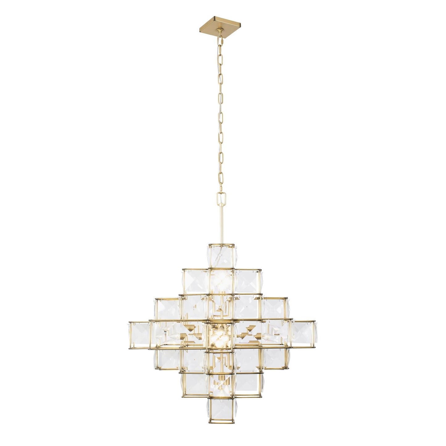 Varaluz Cubic 6 Light Chandelier Cp380487