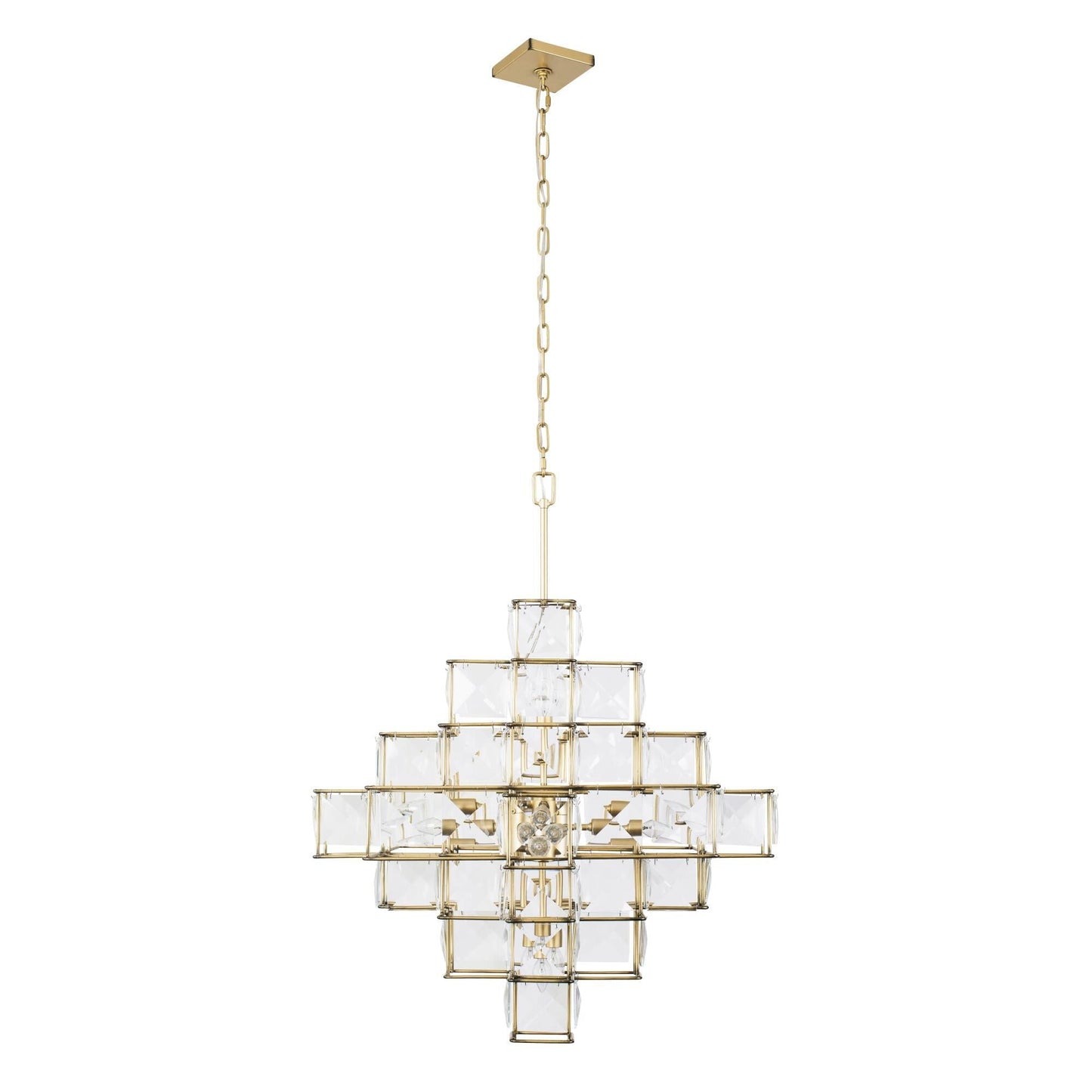 Varaluz Cubic 6 Light Chandelier Cp380487