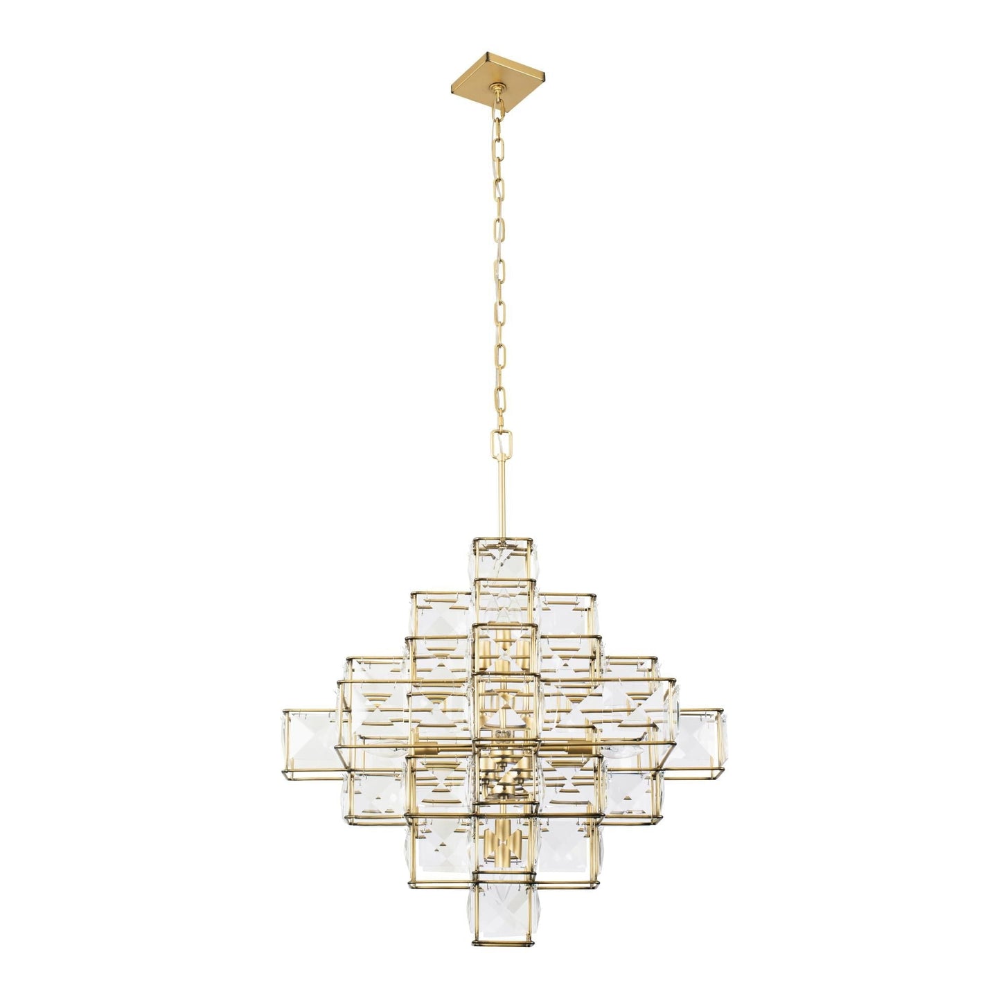 Varaluz Cubic 6 Light Chandelier Cp380487