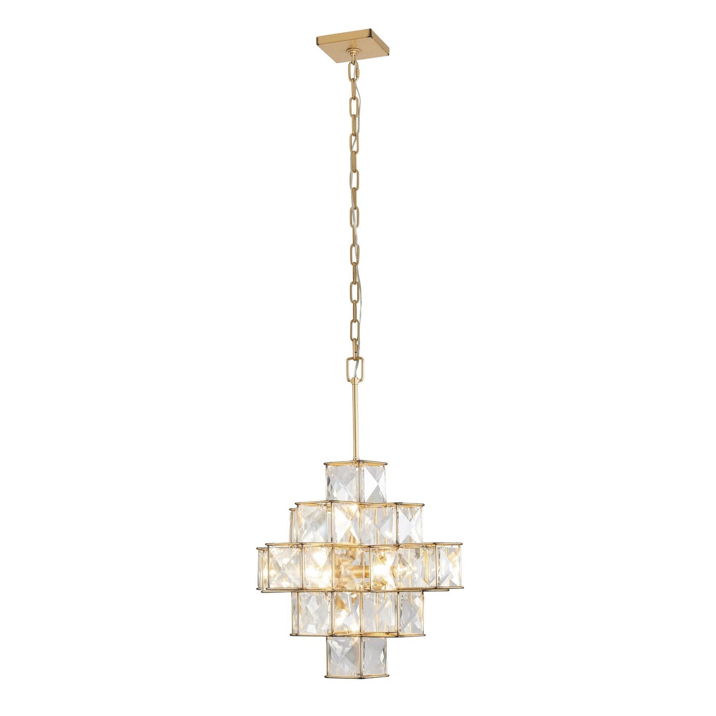 Varaluz Cubic 6 Light Chandelier Cp380487