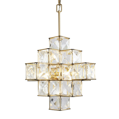 Varaluz Cubic 6 Light Chandelier Cp380487