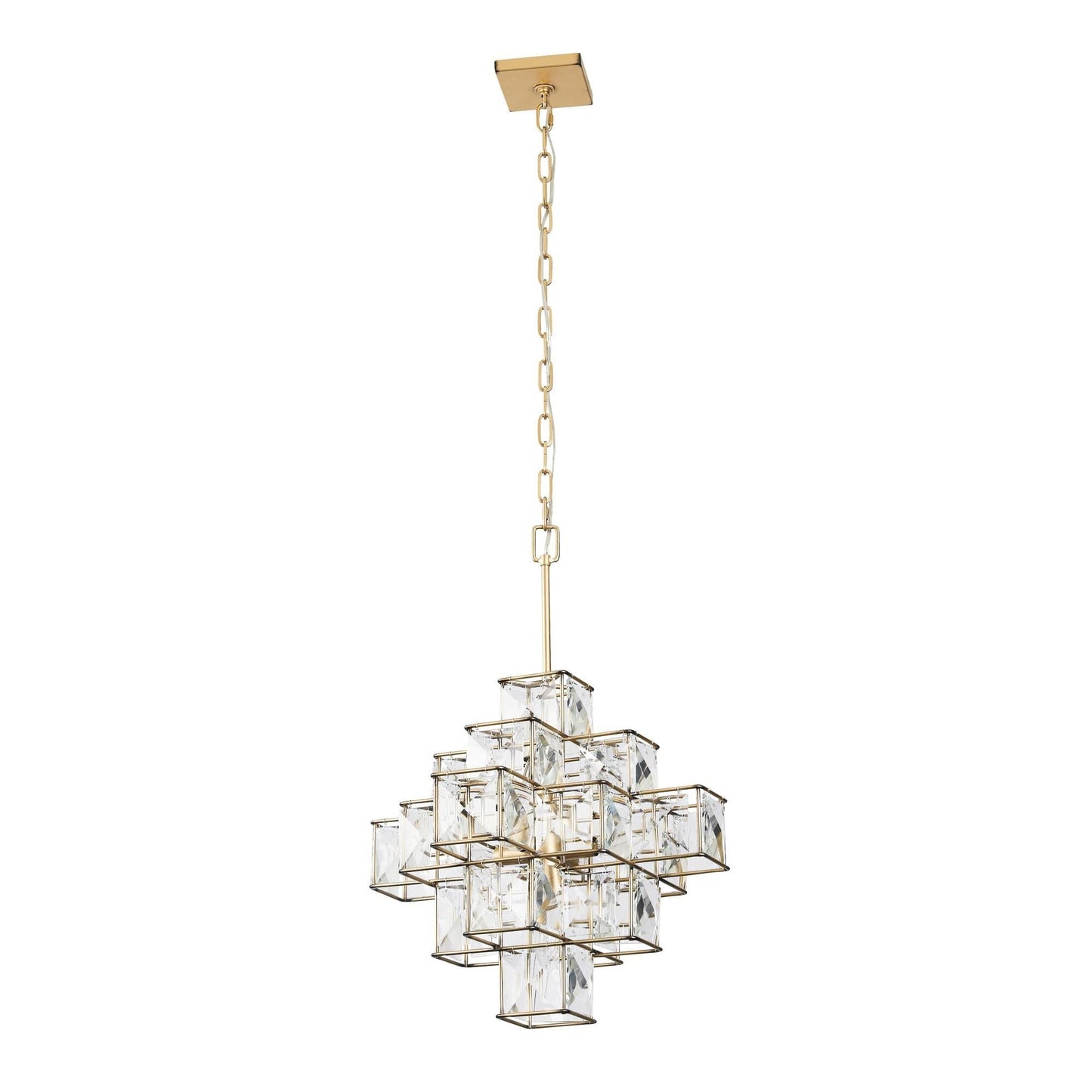 Varaluz Cubic 6 Light Chandelier Cp380487