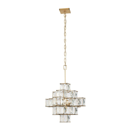 Varaluz Cubic 6 Light Chandelier Cp380487