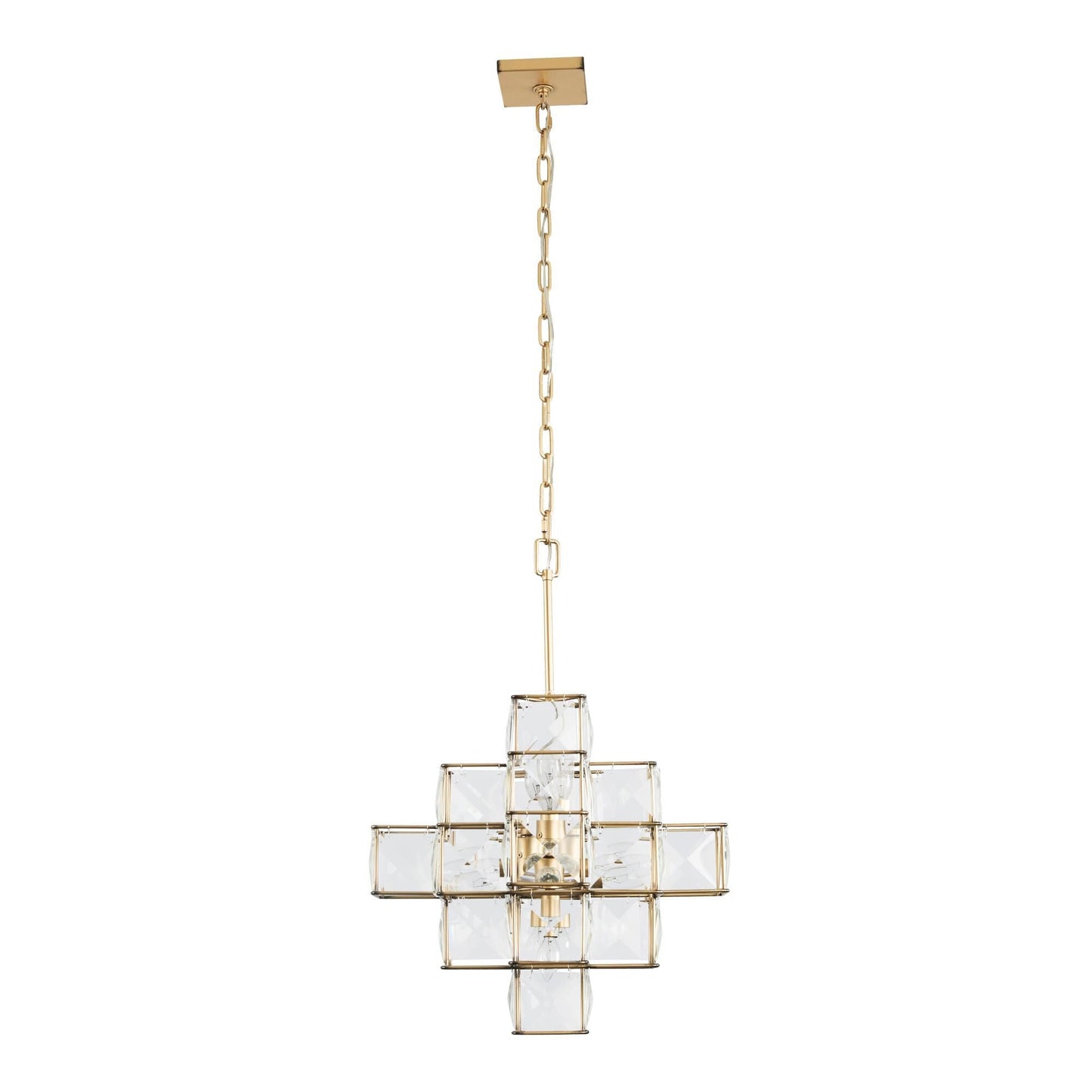 Varaluz Cubic 6 Light Chandelier Cp380487