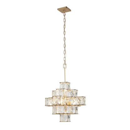 Varaluz Cubic 6 Light Chandelier Cp380487