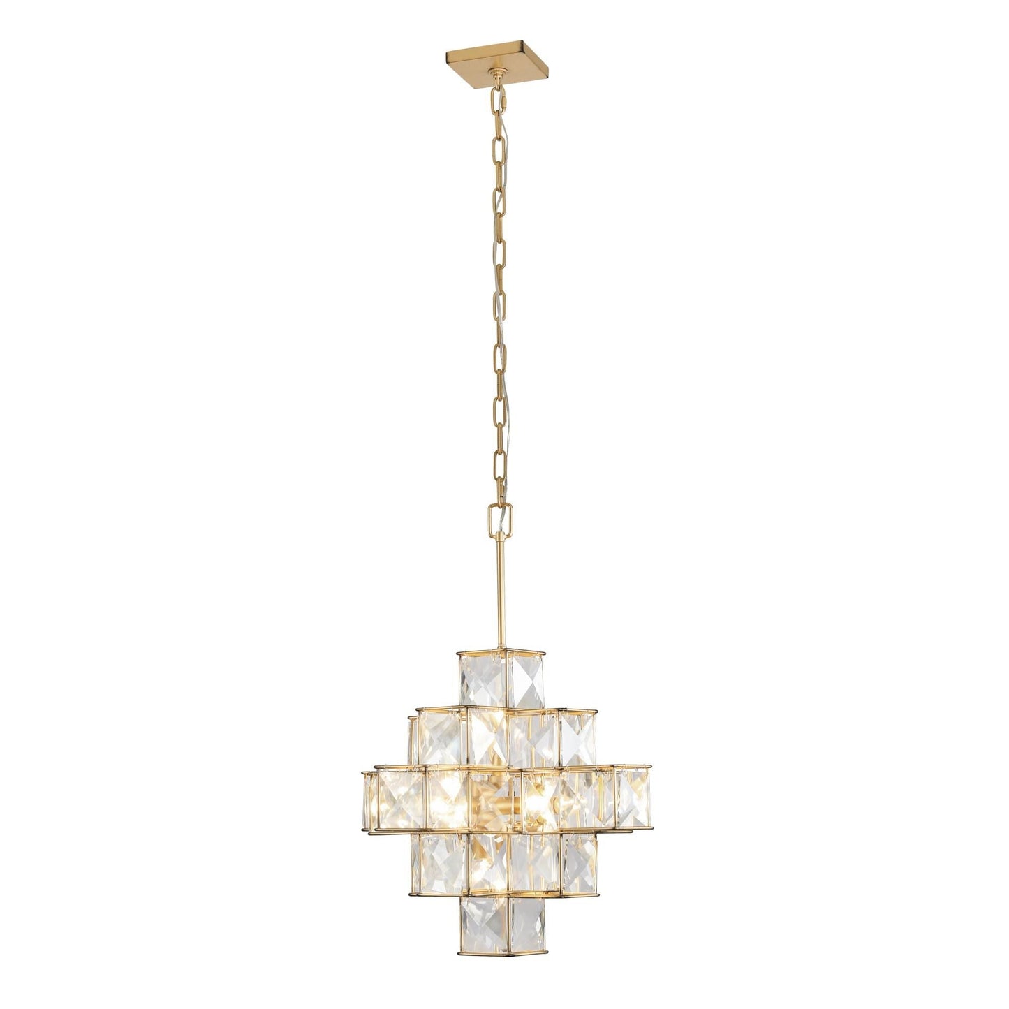 Varaluz Cubic 6 Light Chandelier Cp380487