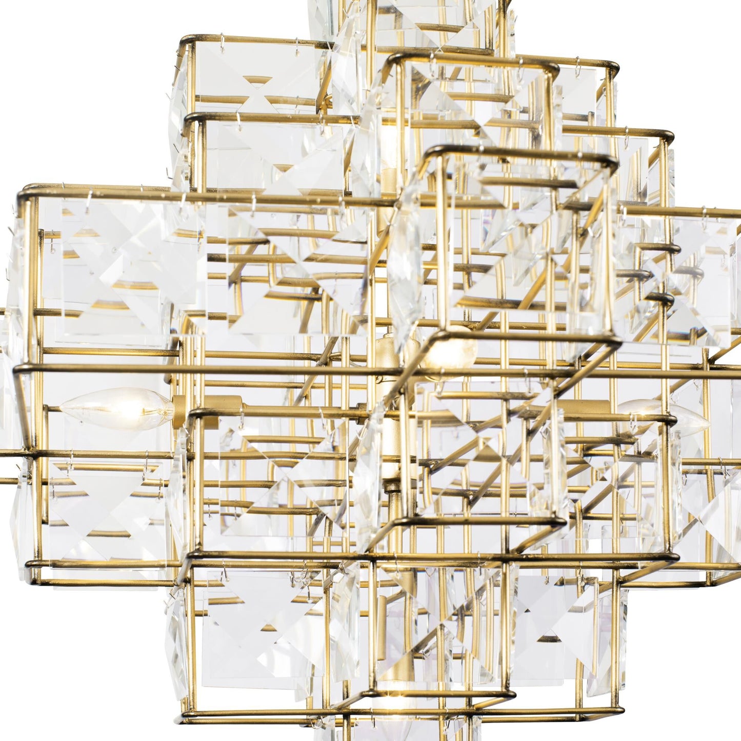 Varaluz Cubic 6 Light Chandelier Cp380487
