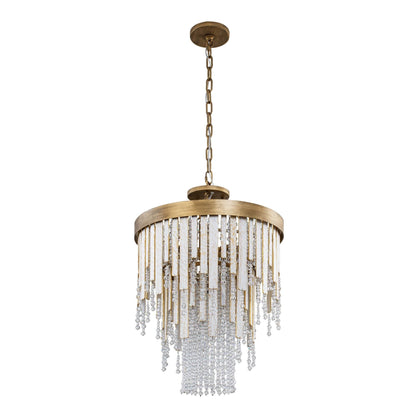 Varaluz Lafayette 18 Inch 4 Light Mini Chandelier Cp749280