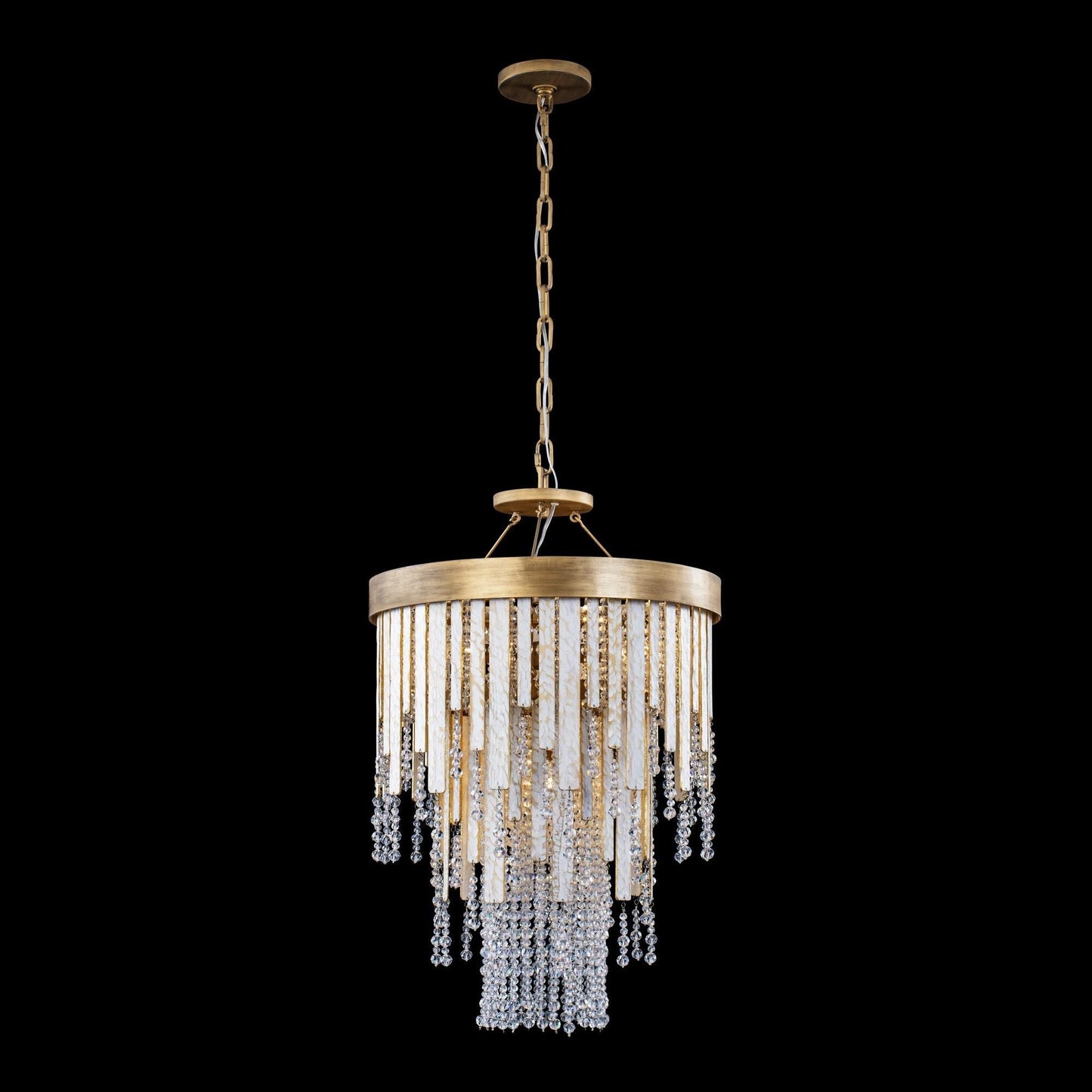 Varaluz Lafayette 18 Inch 4 Light Mini Chandelier Cp749280