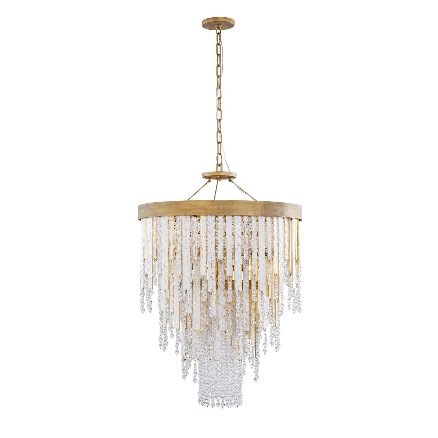 Varaluz Lafayette 24 Inch 7 Light Chandelier Cp749242