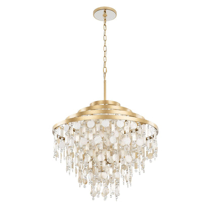 Varaluz Kalani 28 Inch 10 Light Chandelier Cp782854