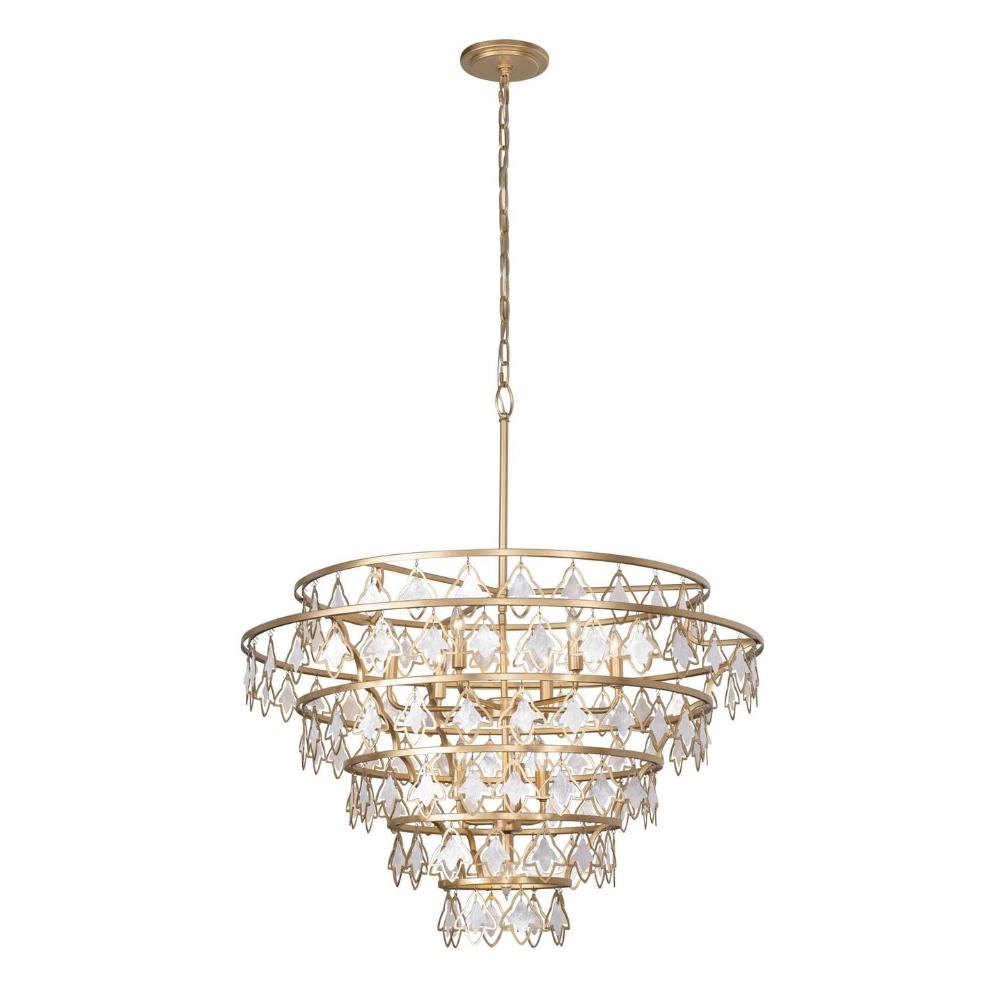 Varaluz Fleur 36 Inch 10 Light Chandelier Cp791455