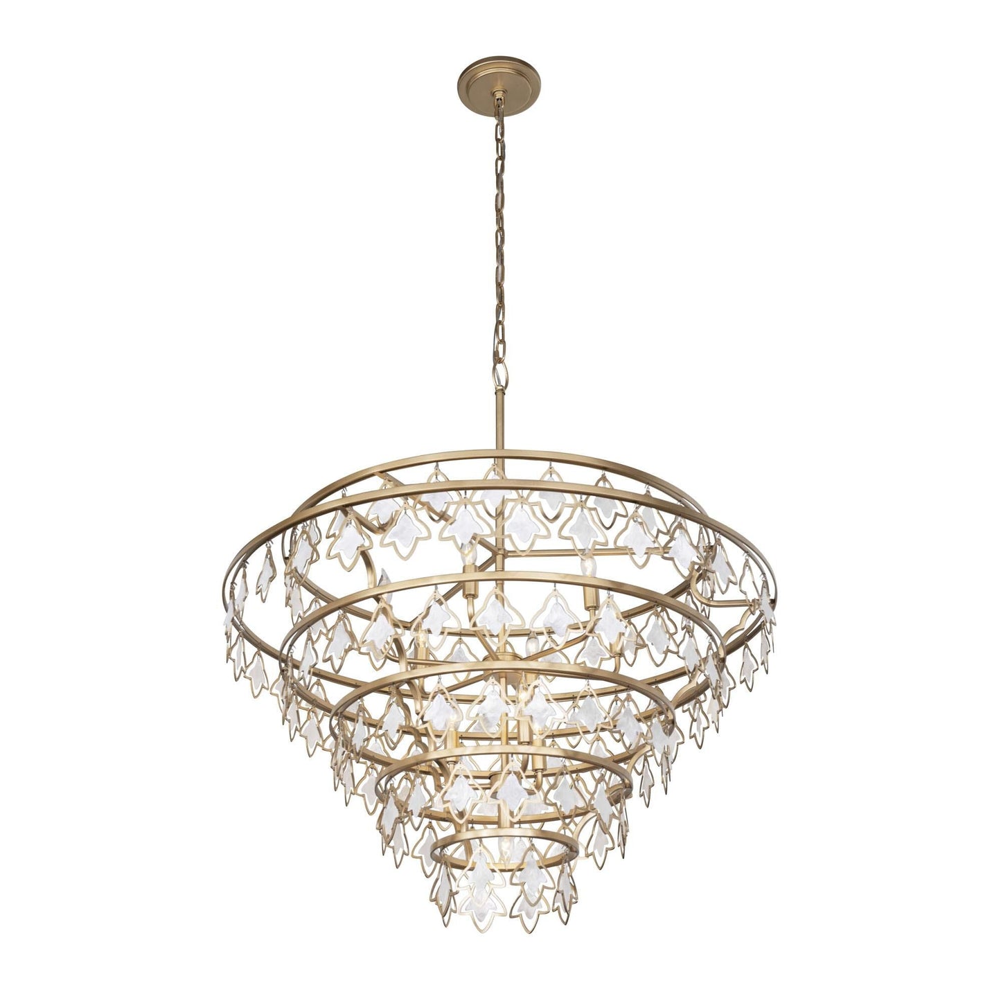 Varaluz Fleur 36 Inch 10 Light Chandelier Cp791455