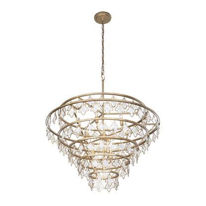 Varaluz Fleur 36 Inch 10 Light Chandelier Cp791455