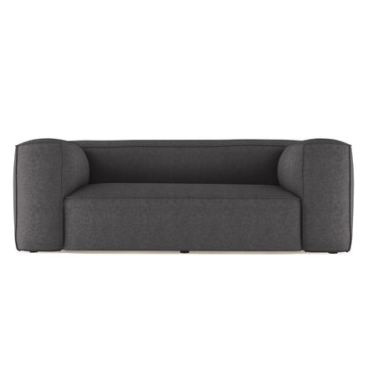 Varick Oversize Track-Arm Sofa with Flange