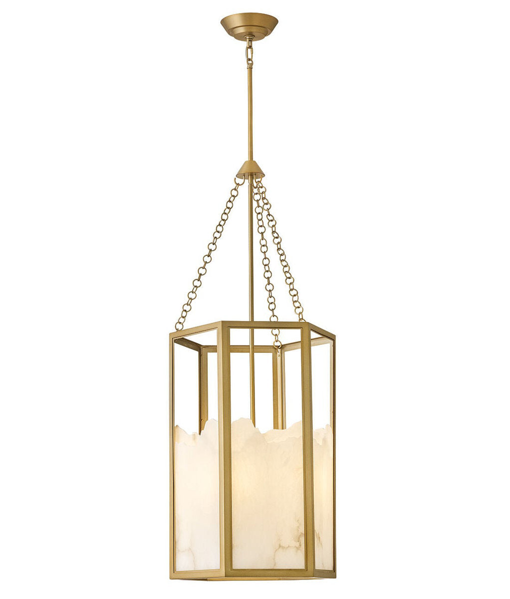 Veleta 4 - Light Steel Chandelier