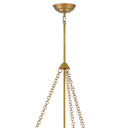 Veleta 4 - Light Steel Chandelier