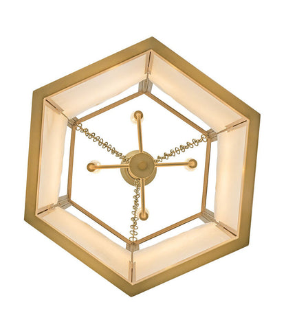Veleta 4 - Light Steel Chandelier