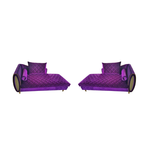 Velvet Chaise Lounge