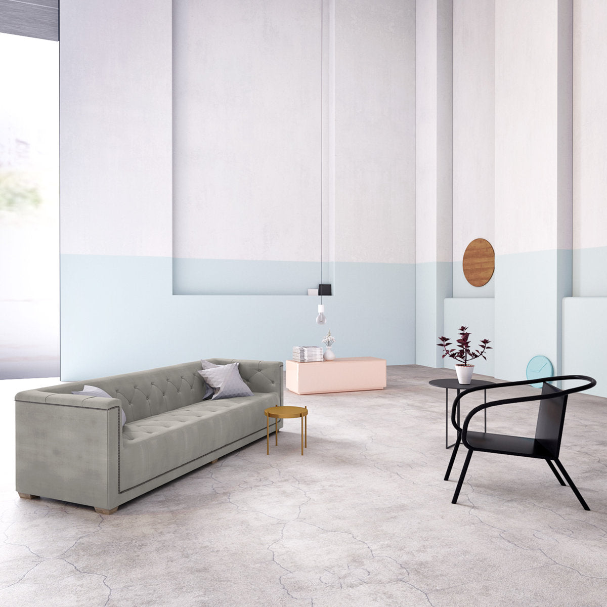 Velvet Sofa