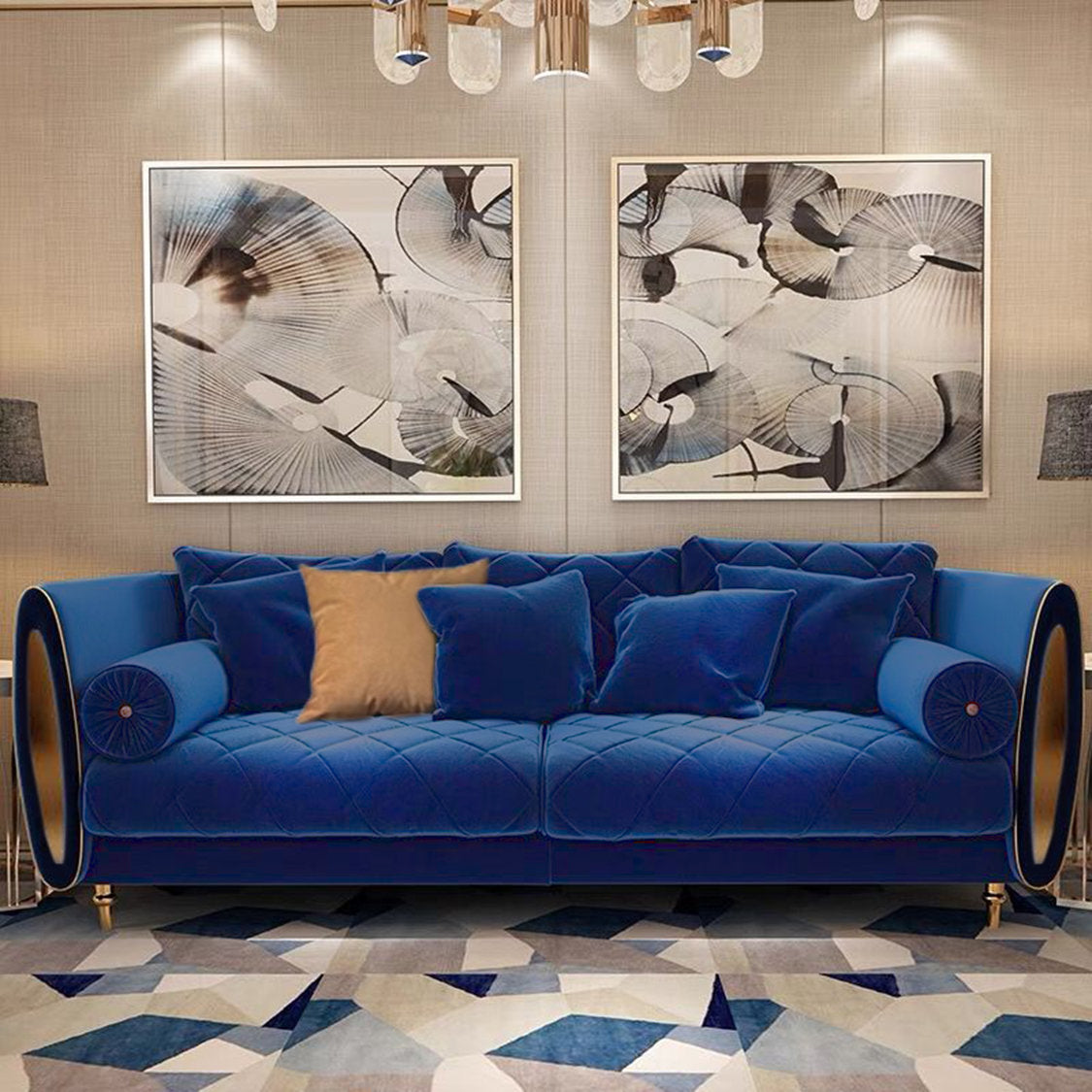 Velvet Sofa