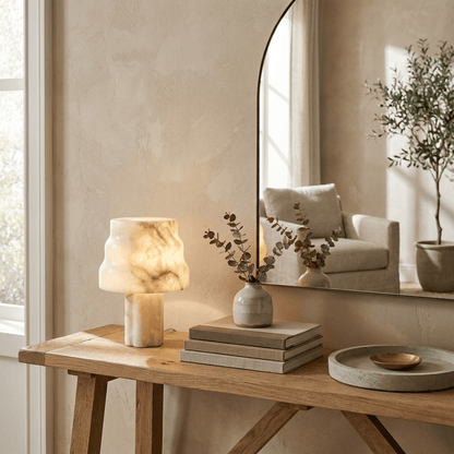 Verona Alabaster Table Lamp