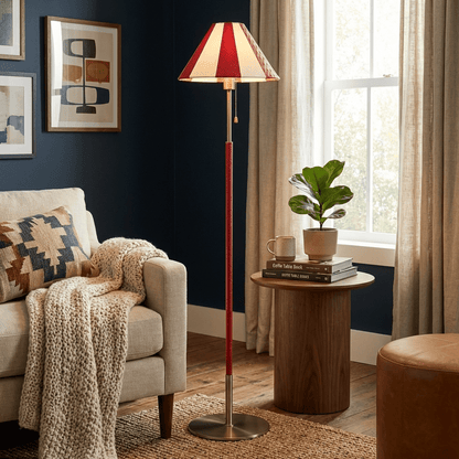 Verona Striped Floor Lamp