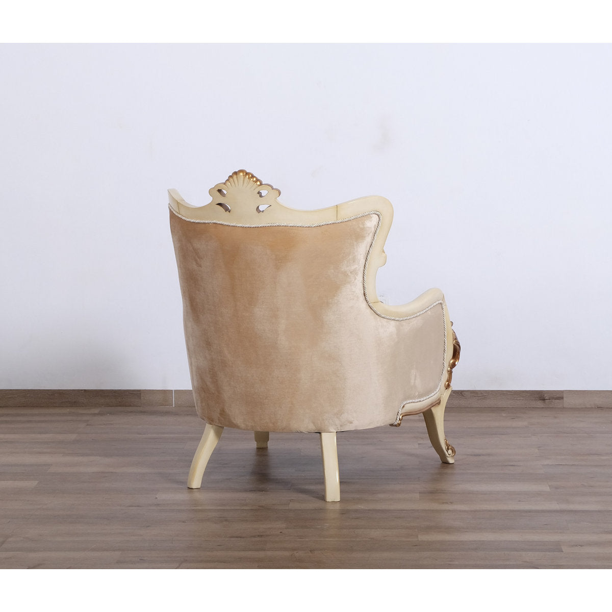 Veronica Armchair Chair with Ottoman