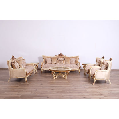 Veronica Glass End Table