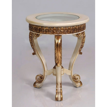 Veronica Glass End Table