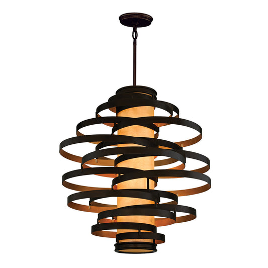 Vertigo 6 - Light Unique / Statement Geometric Chandelier