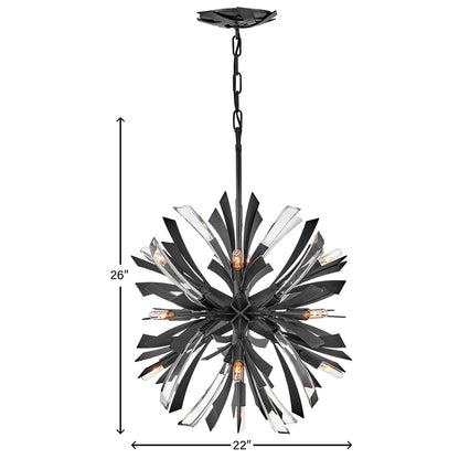 Vida 13 - Light Geometric Chandelier