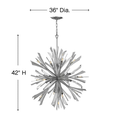 Vida 13 - Light Sputnik Sphere Chandelier