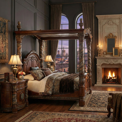 Villa Valencia Canopy Bed