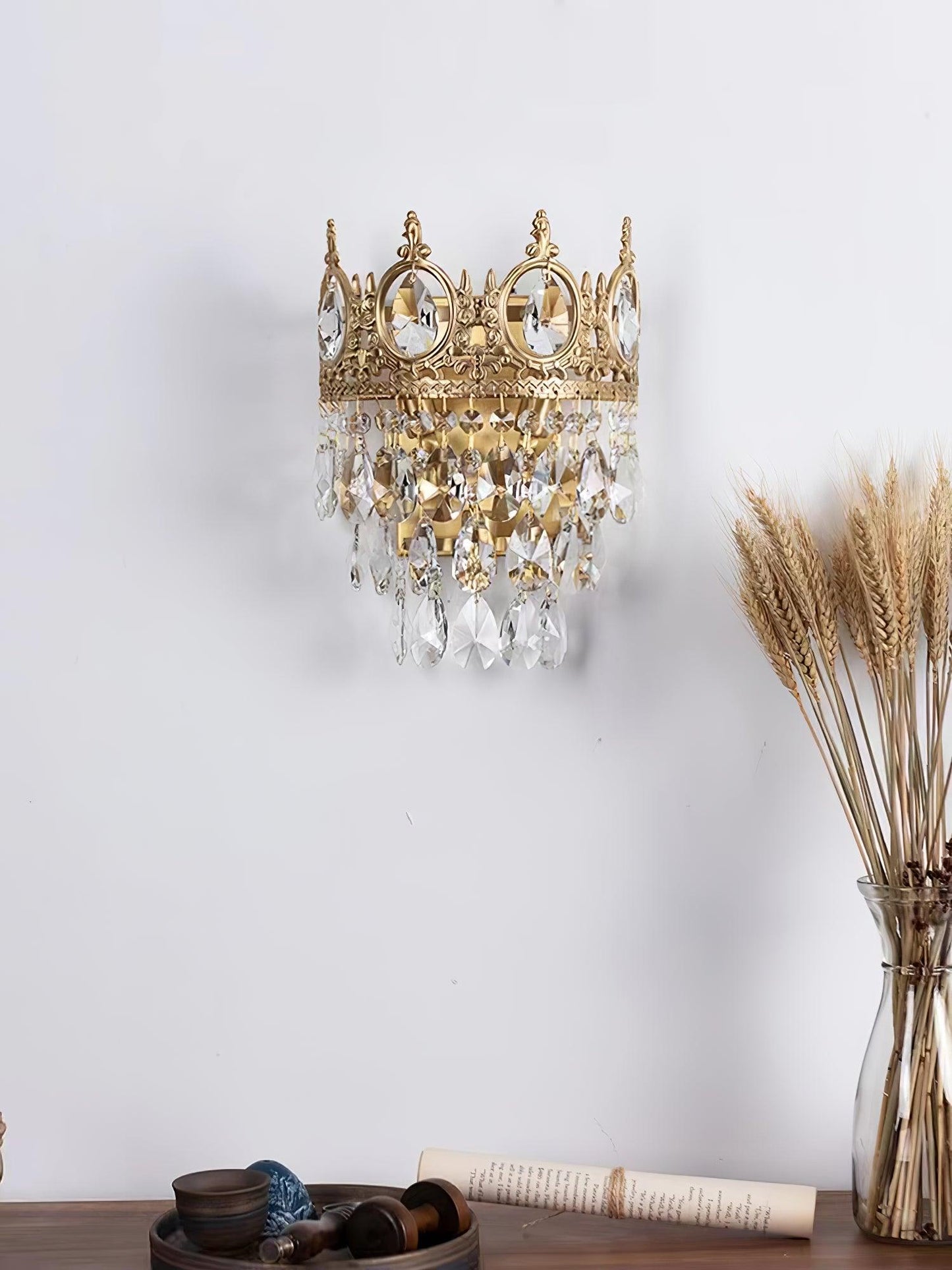 Vintage Crystal Wall lamp