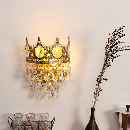 Vintage Crystal Wall lamp