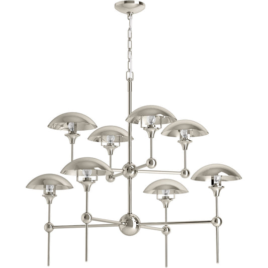 Vorleigh 8 - Light Sputnik Modern Linear Chandelier