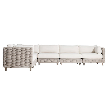 Wailea 103.5" Wide Linen Symmetrical Sectional