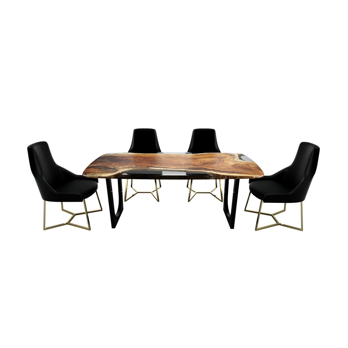 Walnut Wood Dining Table