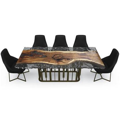 Walnut Wood Dining Table