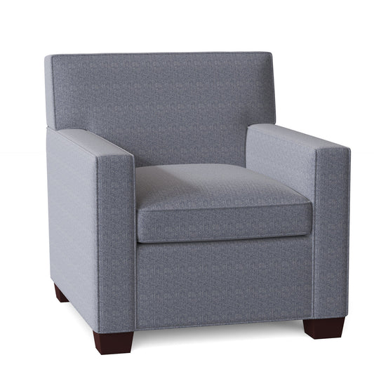 Warren Armchair Chair with Ottoman