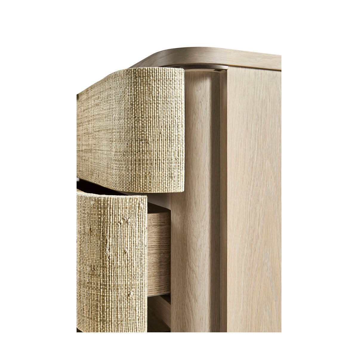 Water 3 - Drawer Solid Wood Nightstand