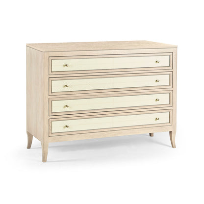 Water 4 - Drawer Solid Wood Dresser