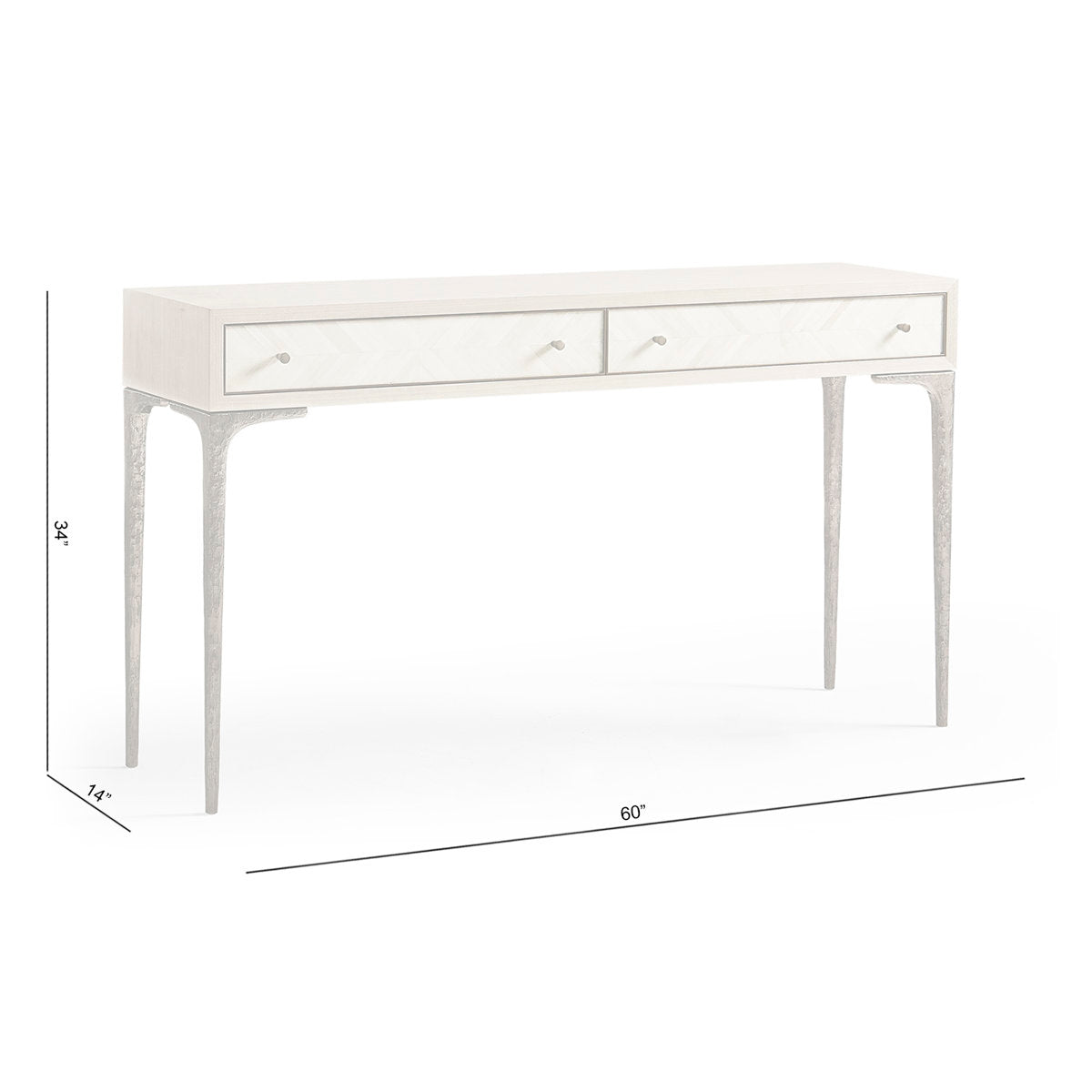 Water 60'' W Console Table